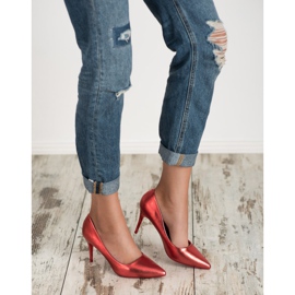R'S Červené podpatky červený 1