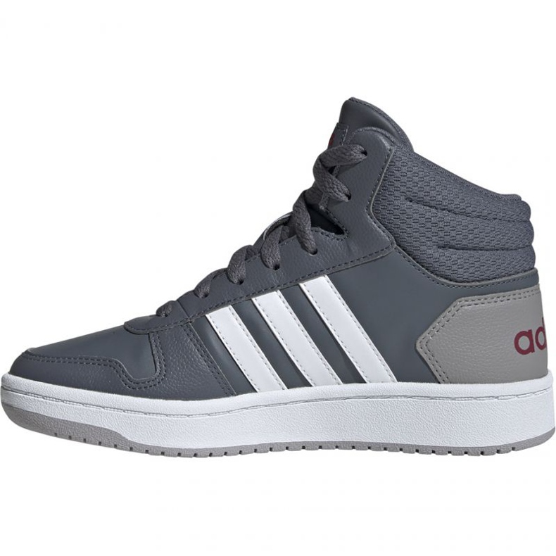 Boty Adidas Hoops Mid 2.0 Jr EE6709 šedá 1
