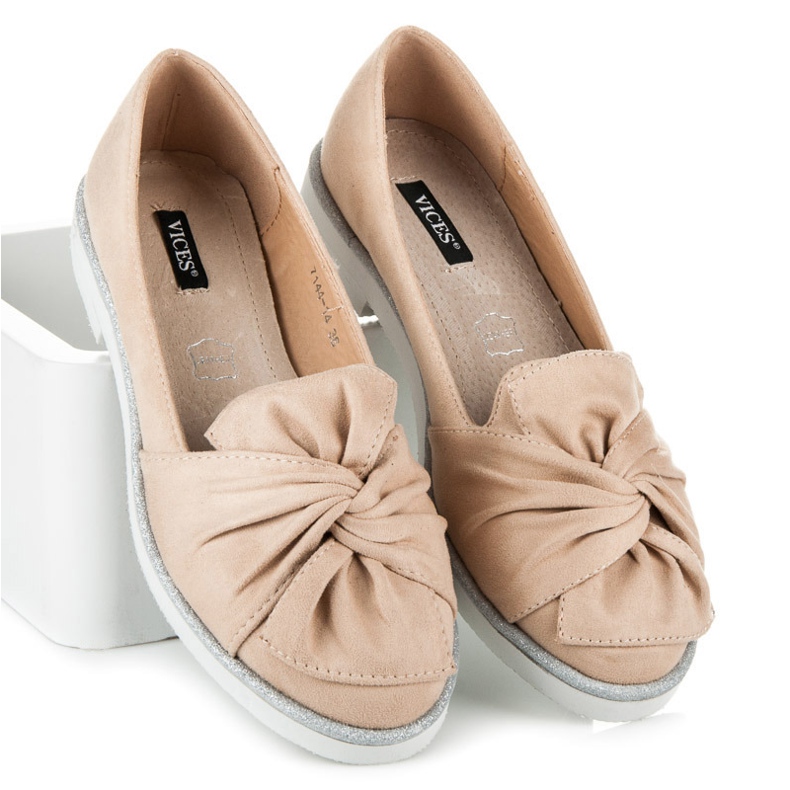 Vices Semišové boty s třpytivými dekoracemi hnědý 2