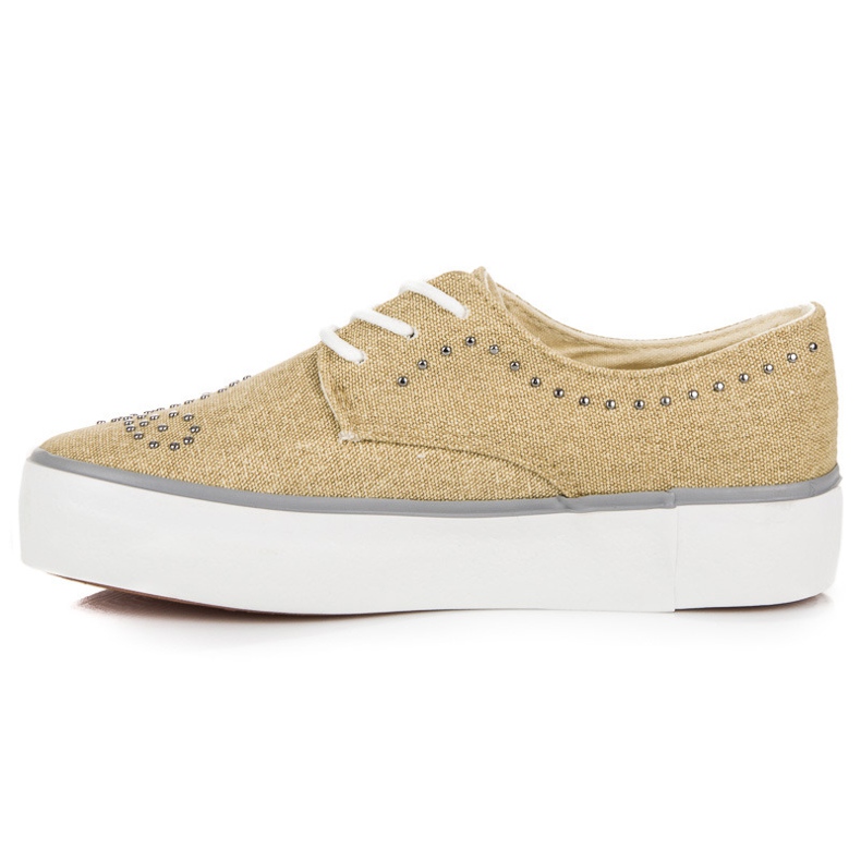 Kylie Tenisky S Krystaly hnědý 1