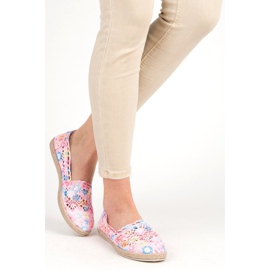 Seastar Espadrilky ve stylu boho růžový 1