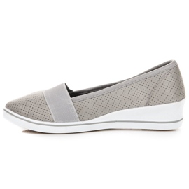 Mckeylor Sportovní balerínky šedá 1 Mckeylor Sportovní balerínky šedá 1