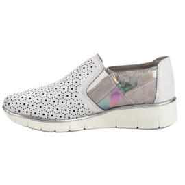 Filippo Bílé slip On boty bílý 2