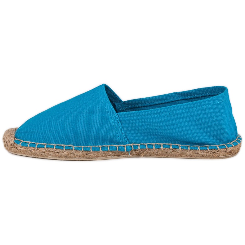 Modré espadrilky modrý 1