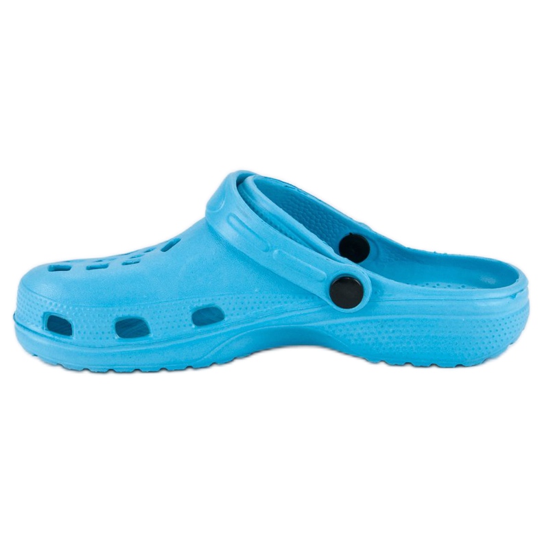 Modré zahradní pantofle modrý 1