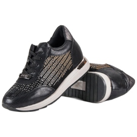 Kylie Módní sportovní obuv černý 2