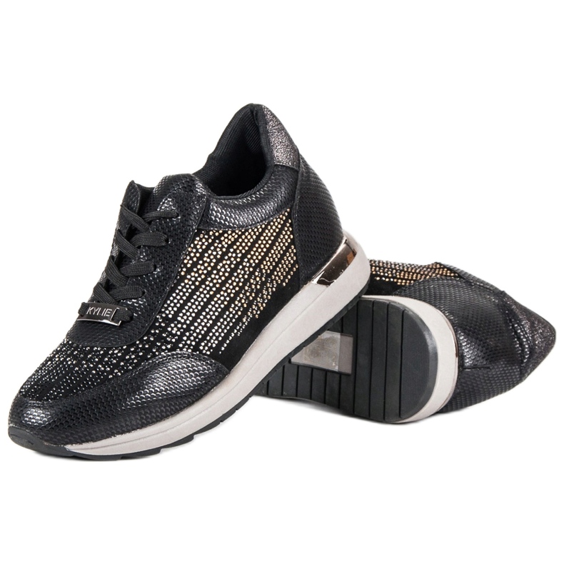 Kylie Módní sportovní obuv černá 2