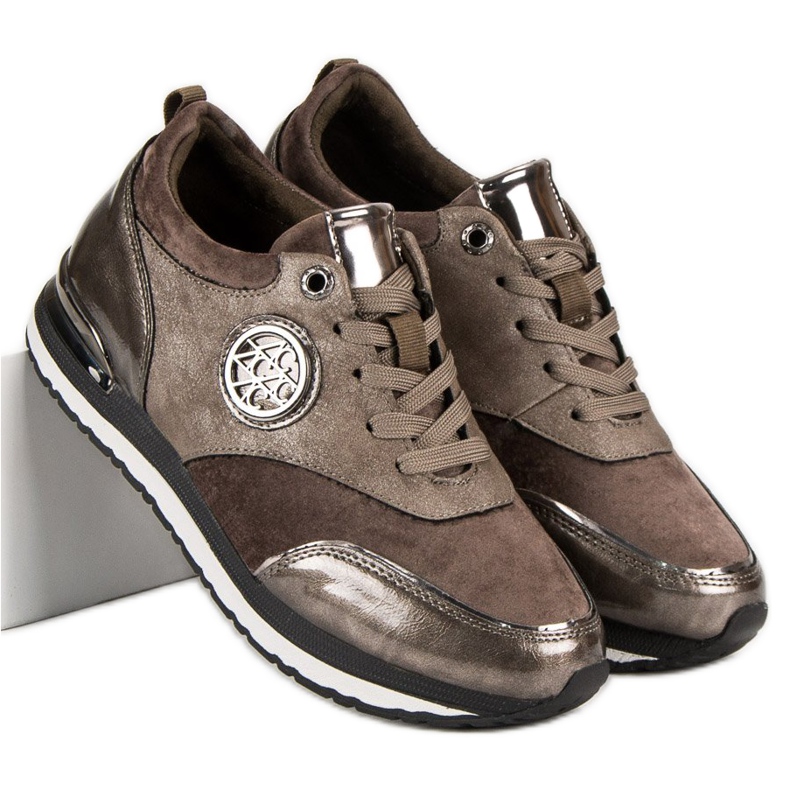 Aclys Svázané sportovní boty hnědý 2 Aclys Svázané sportovní boty hnědý 2