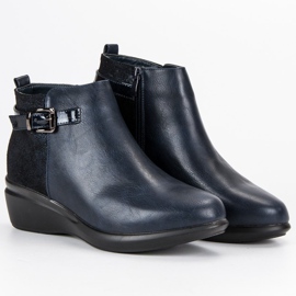 Kylie Pohodlné tmavě modré boty s izolací námořnická modrá 1