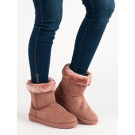 Klasický Mukluki růžový 1