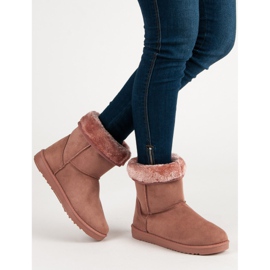 Klasický Mukluki růžový 2