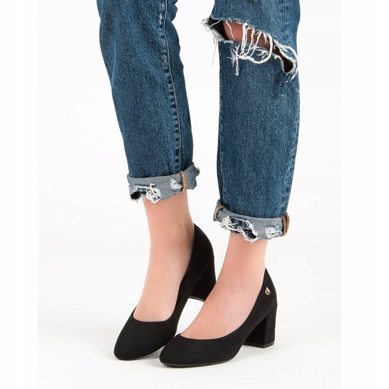 Klasické lodičky VINCEZA černý 1