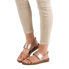 Pohodlné sandály VINCEZA žlutá 2