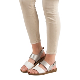 Pohodlné sandály VINCEZA šedá 2