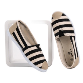 Pruhované slipy černý hnědý 2