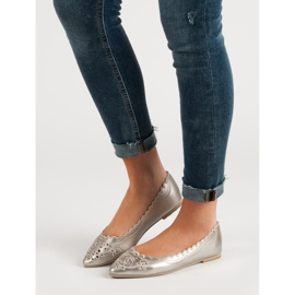 Ballerina In Spitz VICES šedá 2