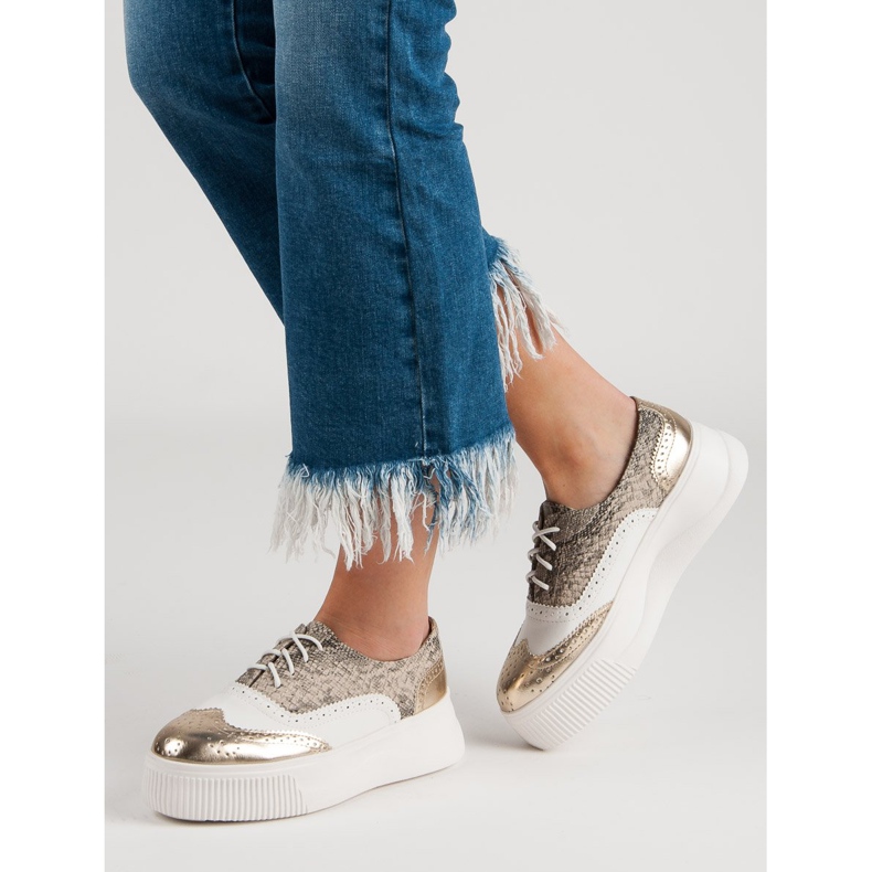 VICES Módní obuv žlutá 2