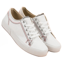 Kylie Bílé tenisky bílý 1