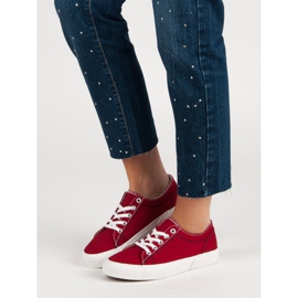 Kylie Červené tenisky červený 2