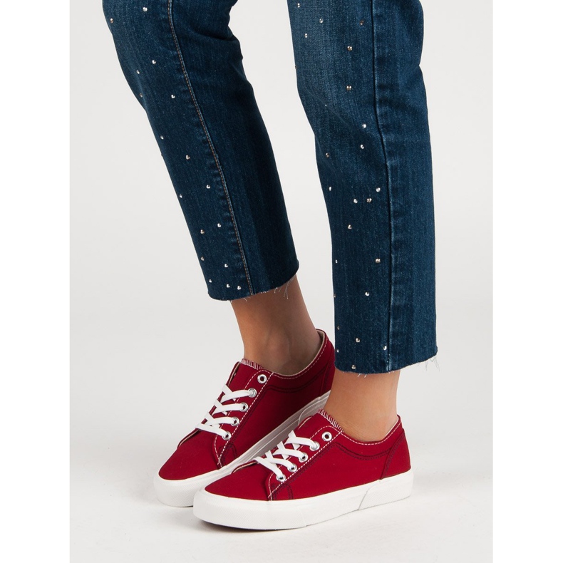 Kylie Červené tenisky červený 2