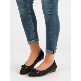 Vinceza Baletka s mašlí černý 1