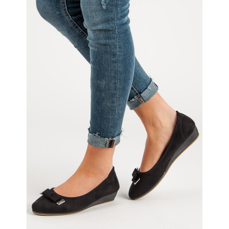 Vinceza Baletka s mašlí černý 2