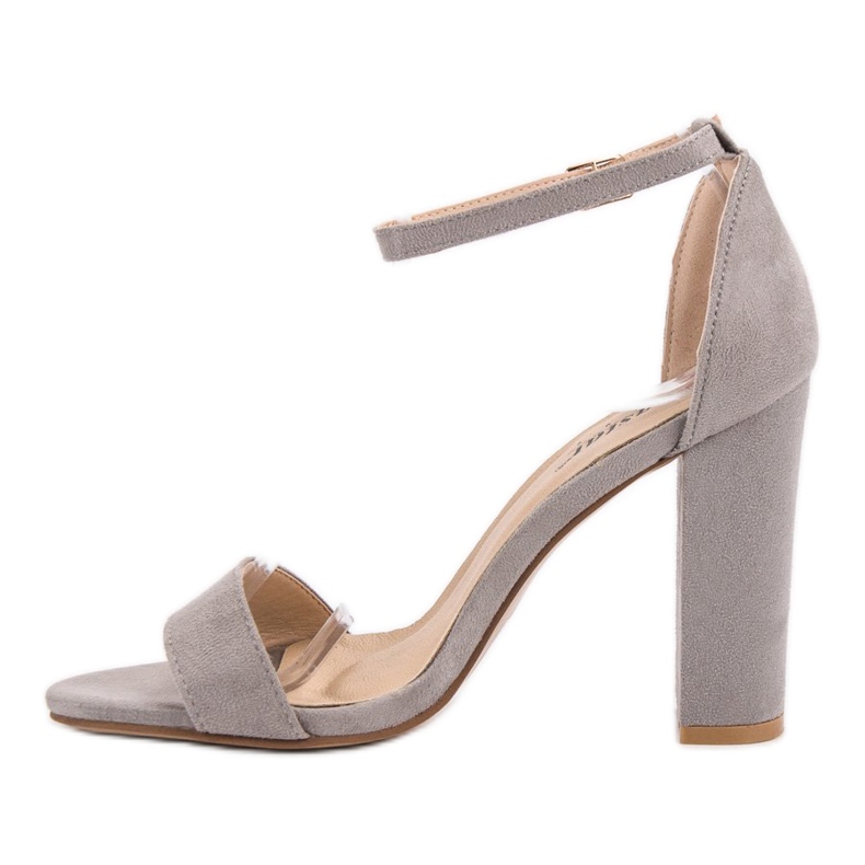 Seastar Sexy sandály na baru šedá 2