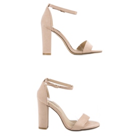 Seastar Sexy sandály na baru hnědý 1