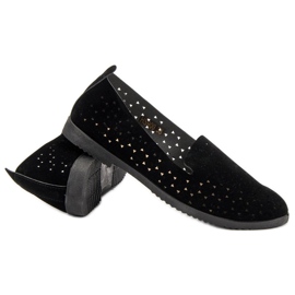 Black Openwork Lords černý 1