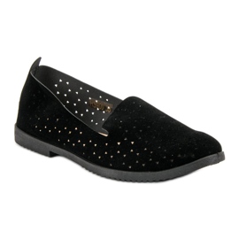 Black Openwork Lords černá 5