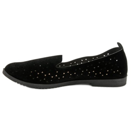 Black Openwork Lords černá 2
