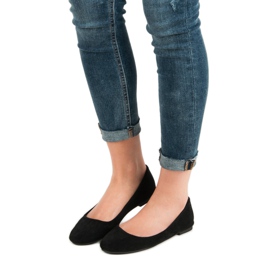 Primavera Klasické černé balerínky černá 2