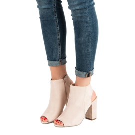 Ch. Creation Uzavřené sandály světle růžové růžový 1