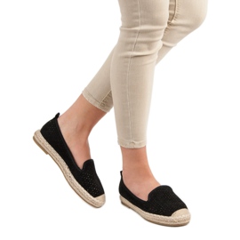 Lucky Shoes Black Openwork Lords černý 2