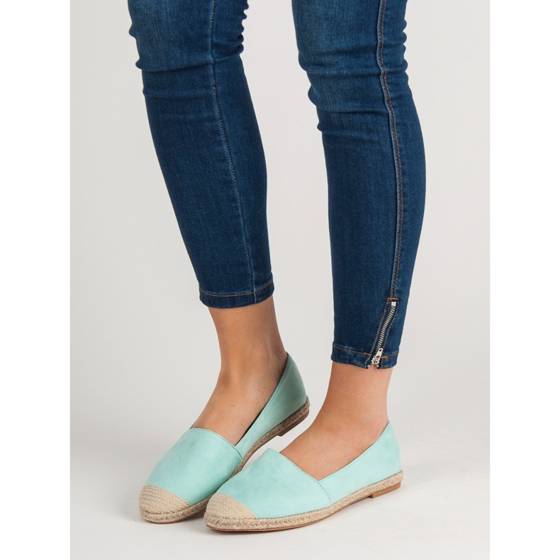 Seastar Espadrilky z máty semišové zelený 1
