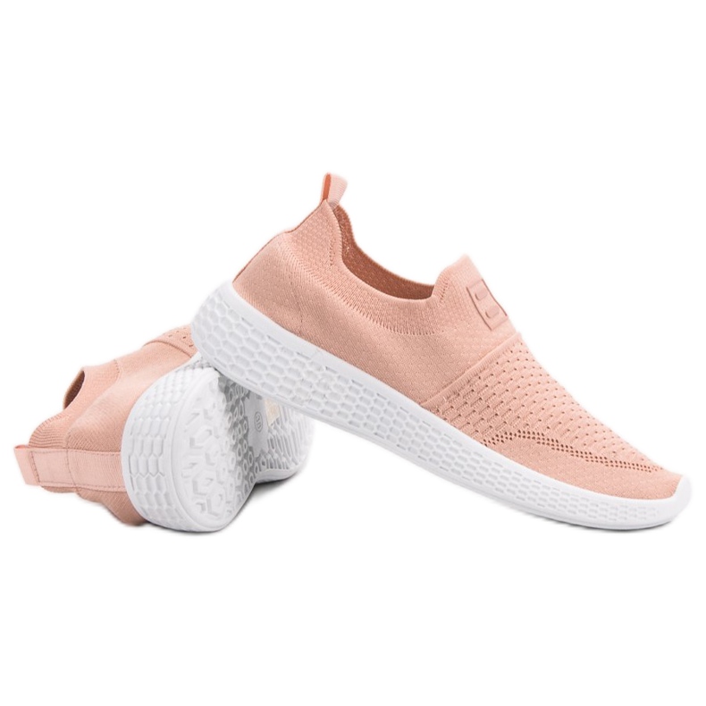 Weide Módní textilní obuv růžový 1