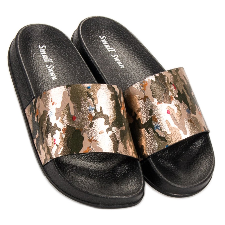 SHELOVET Moro pantofle žlutá 2