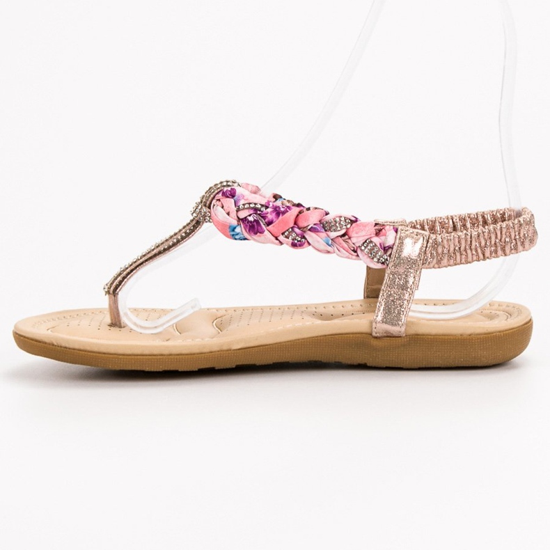 Cm Paris Módní japonské sandály růžový 1