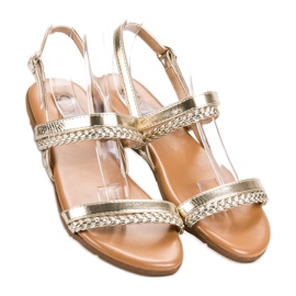 Cm Paris Neformální sandály žluť 1