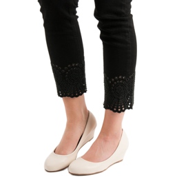 Small Swan Klínová čerpadla hnědý 2