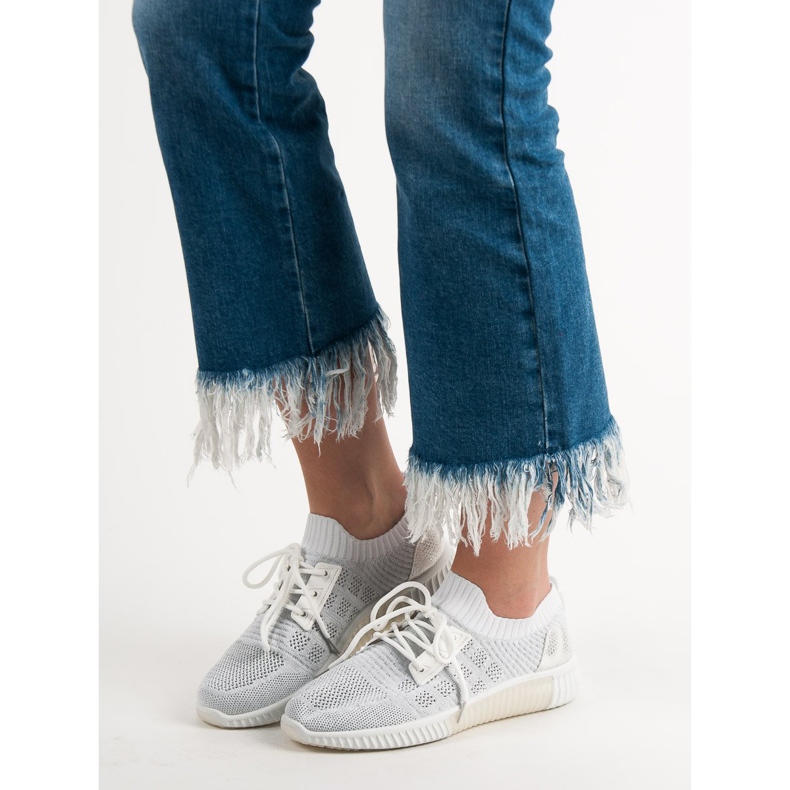 Primavera Bílé nazouvací boty bílý 2