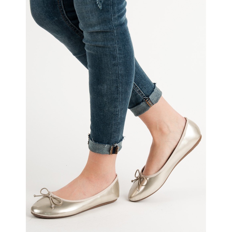 Renda Baletka s mašlí žluť 1