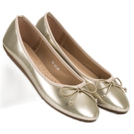 Renda Baletka s mašlí žluť 2