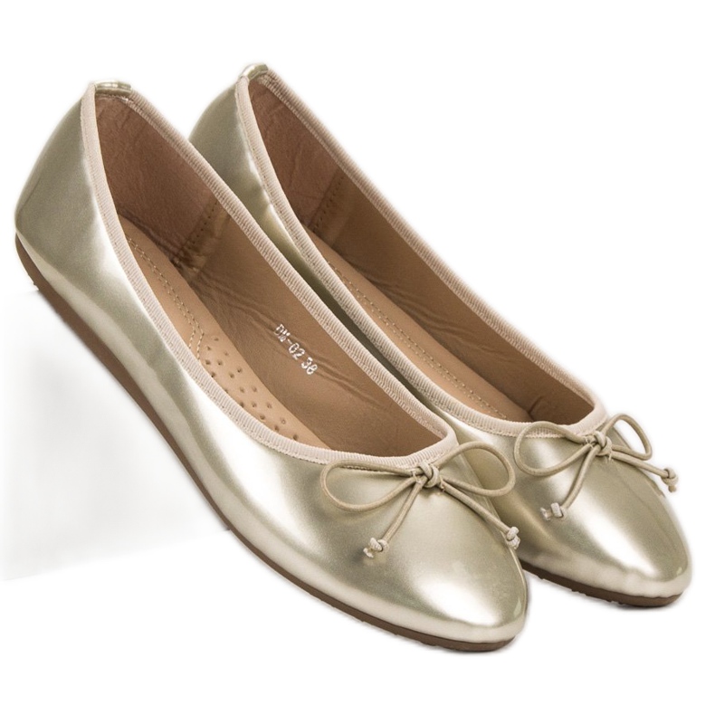 Renda Baletka s mašlí žluť 2