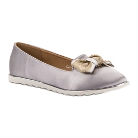 SHELOVET Satin Lords šedá 1