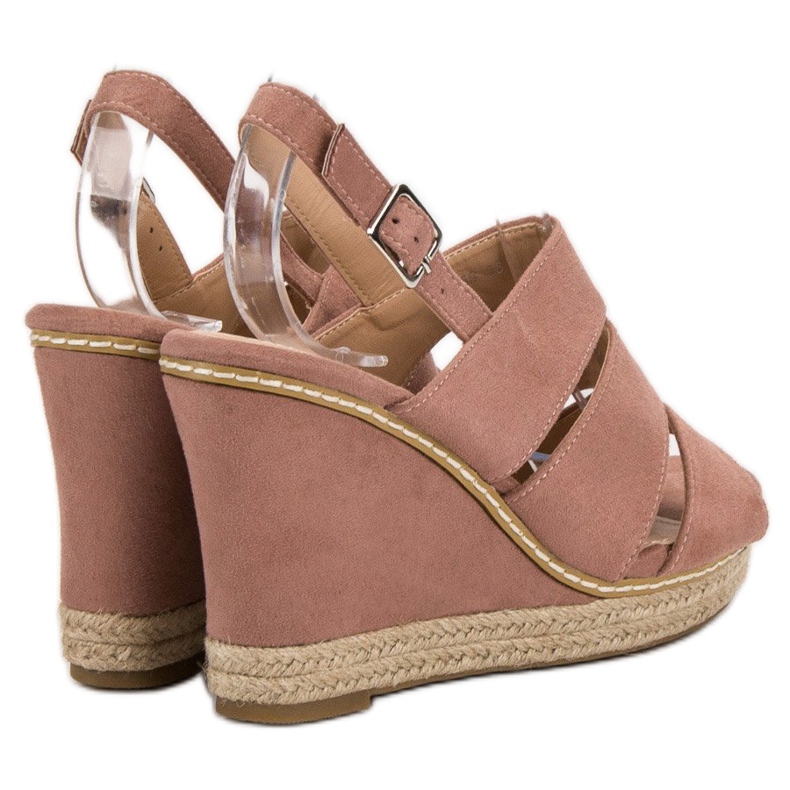 Primavera Práškové sandály růžový 1