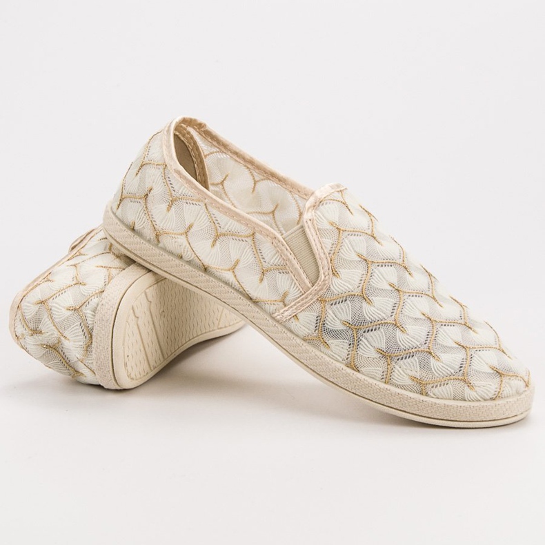 Krajkové VICES slipy hnědý 2