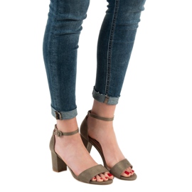 Stylové sandály VICES zelený 2