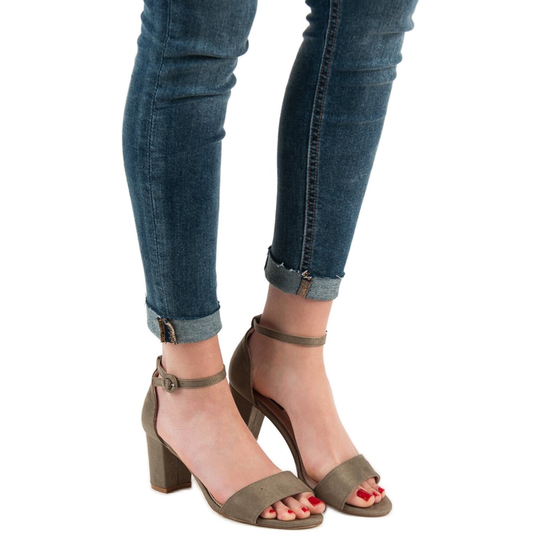 Stylové sandály VICES zelená 2