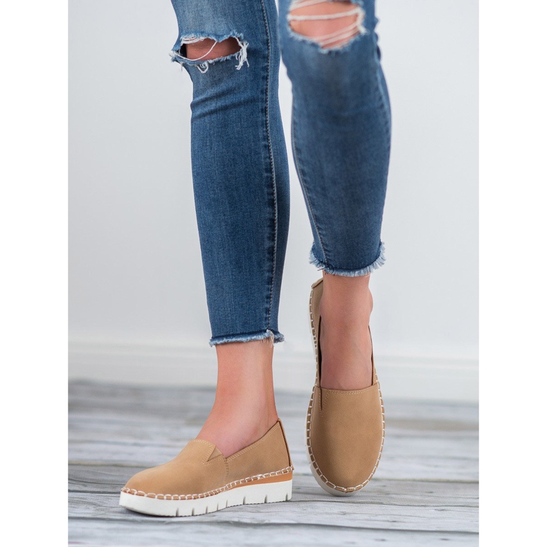 Dámské nazouvací boty VICES hnědý 1